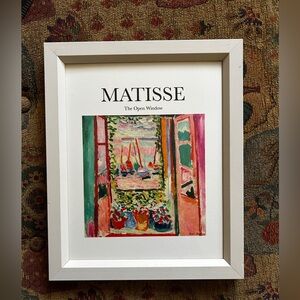 Framed matisse print